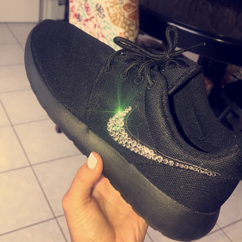 CUSTOM GLITTER NIKES